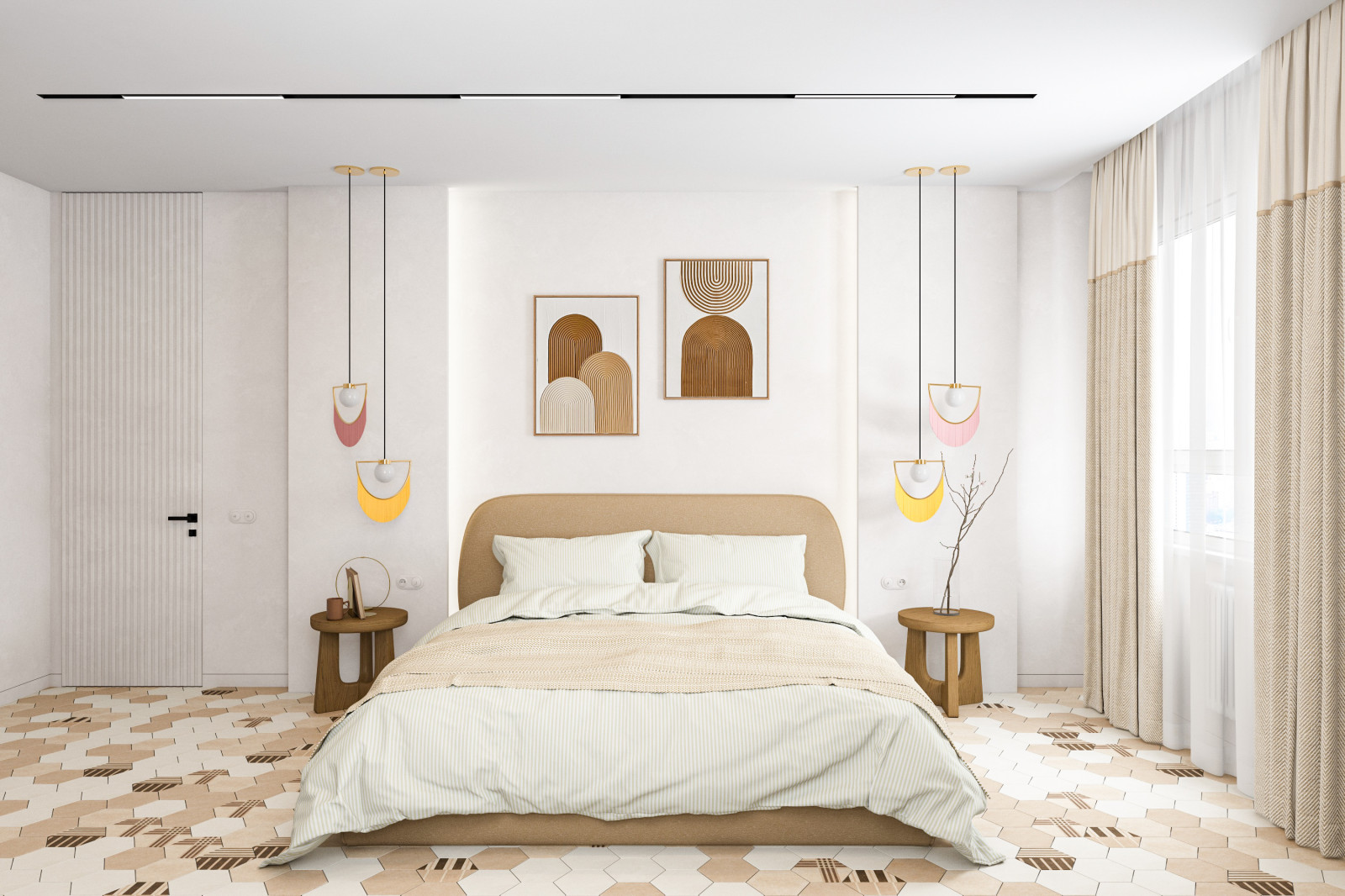 Спальня джапанди