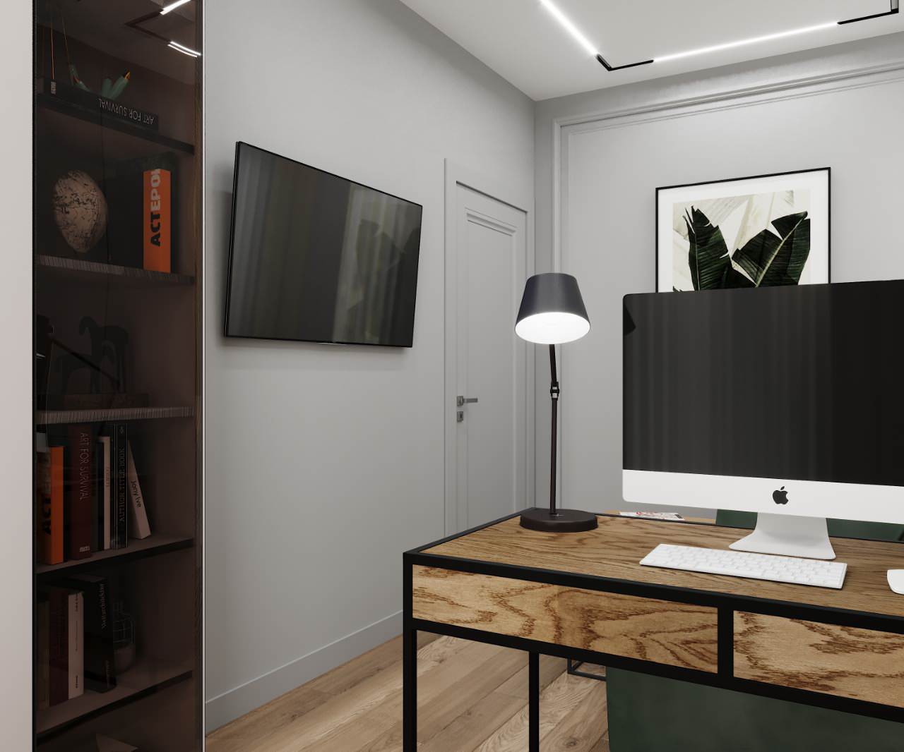 Интерьер дуплекса в КП Федоскино