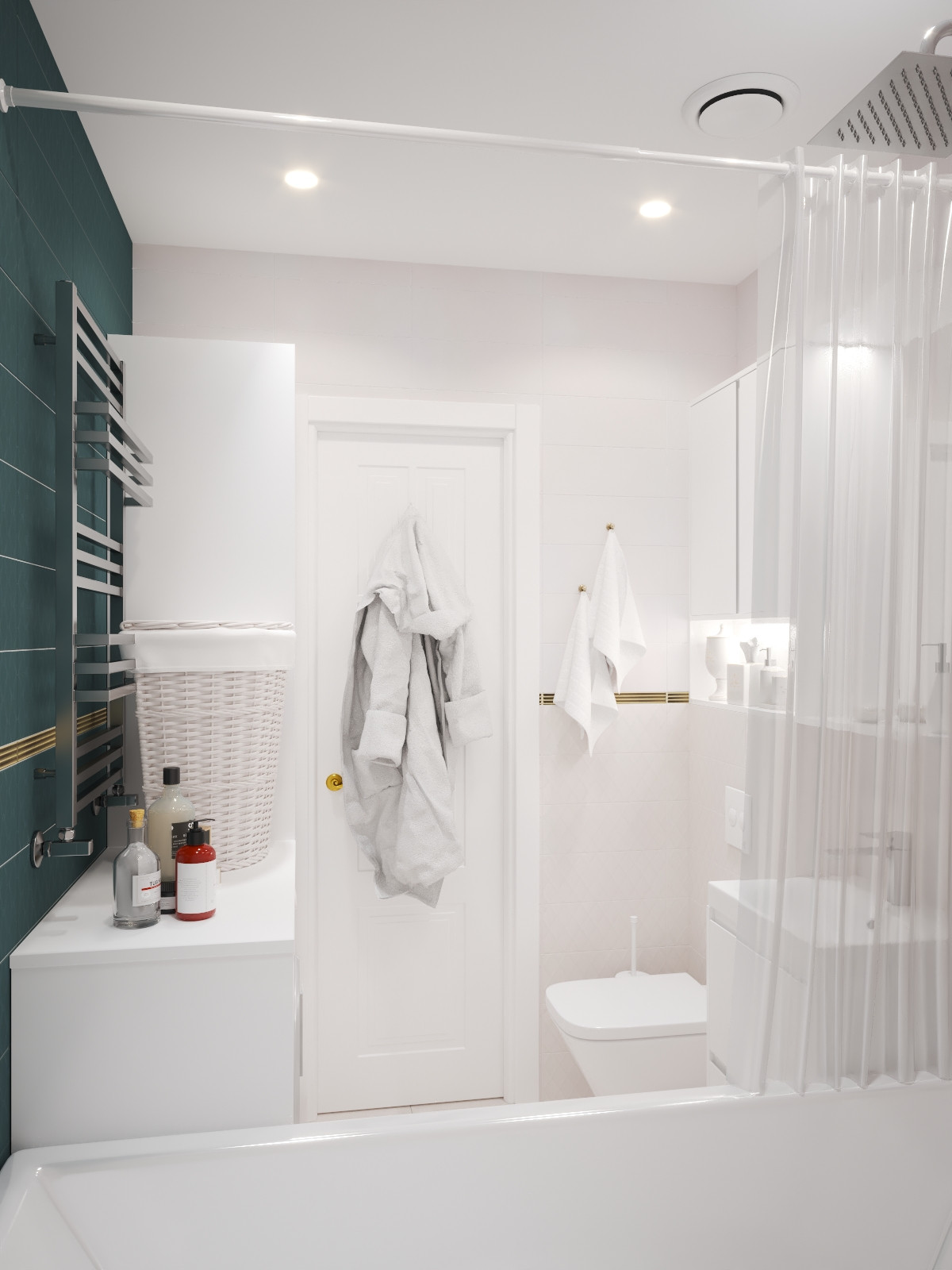 Двухкомнатная квартира №2 / Чебоксары / 2020 год