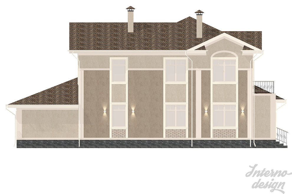 Дом в черте города