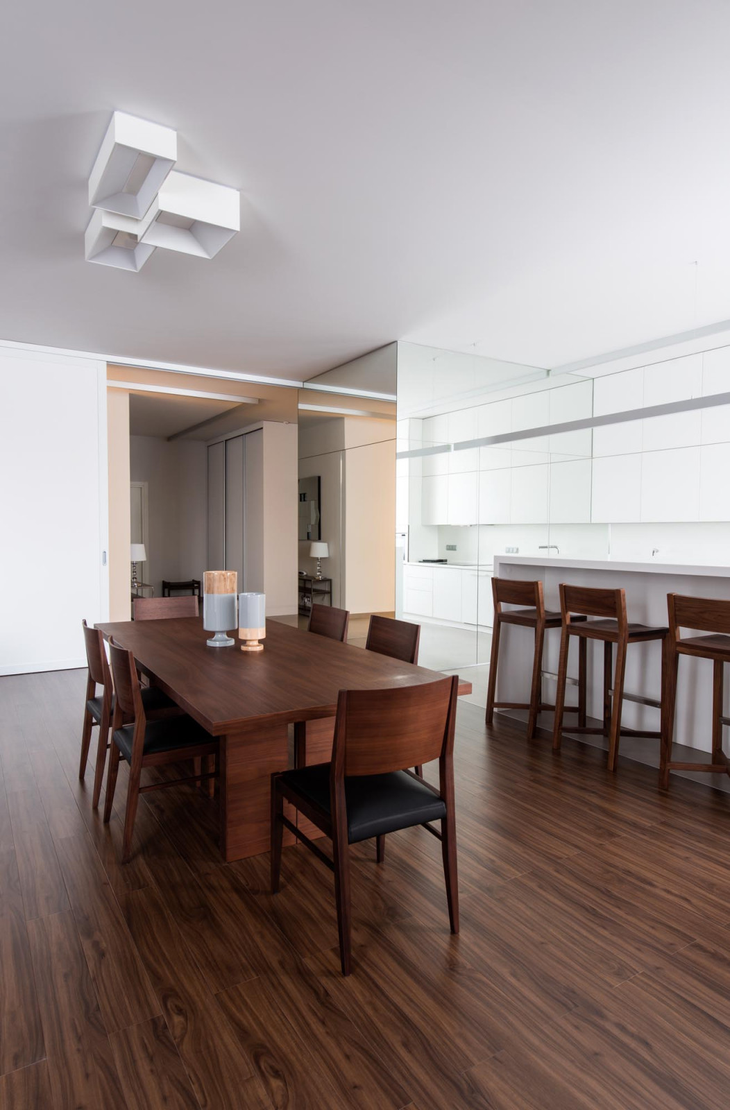 Интерьер квартиры в ЖК "Фурманный переулок, дом 8" 155 М2