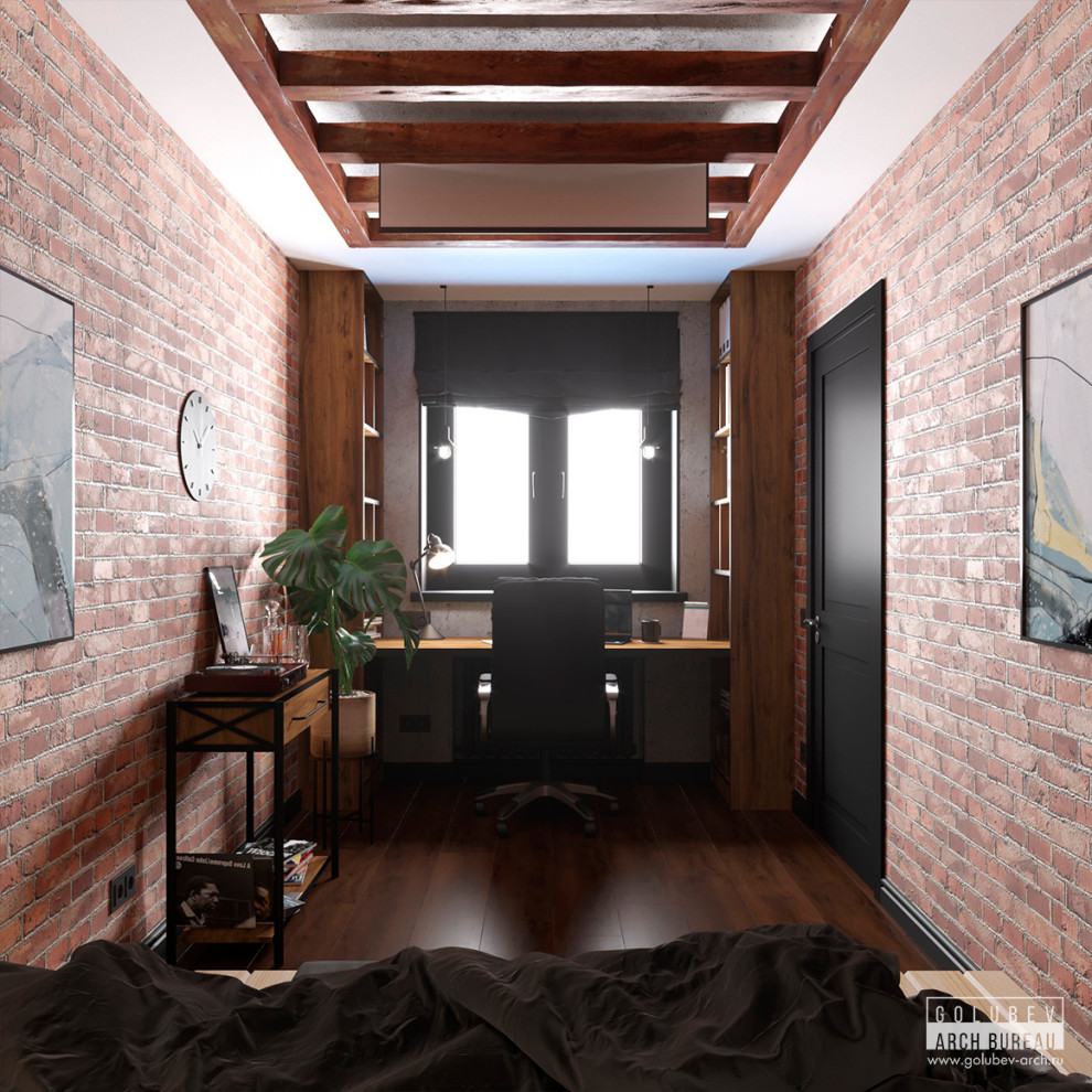Дизайн апартаментов в стиле лофт, г. Красноярск ,45 м2
