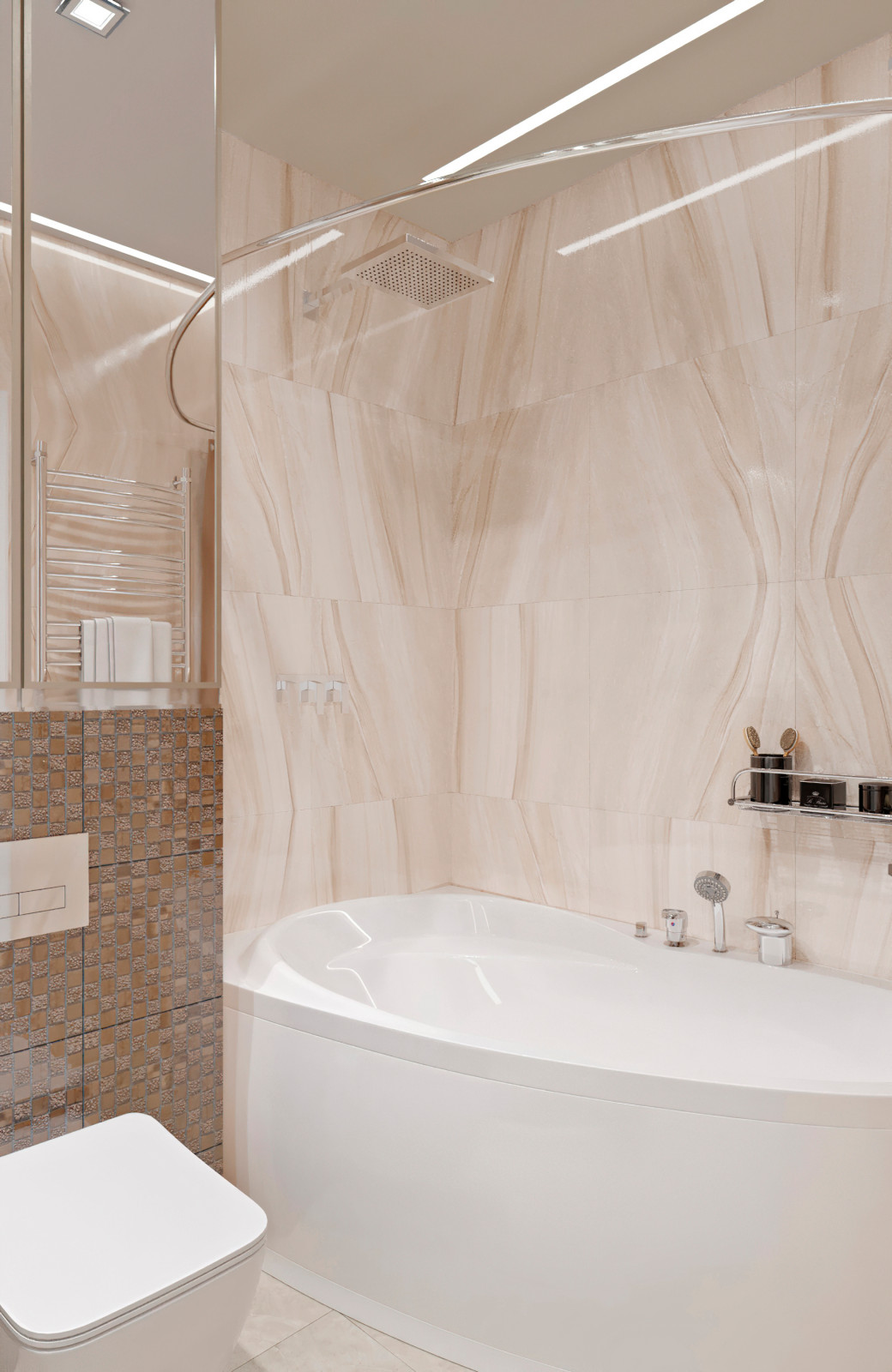 Дизайн квартиры в стиле неоклассика