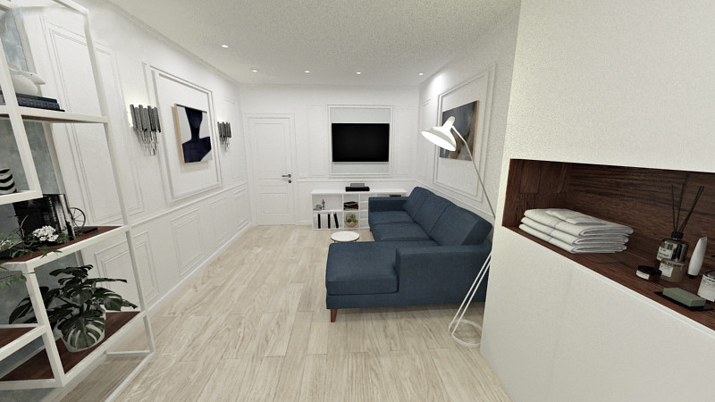 Гостиная-спальня