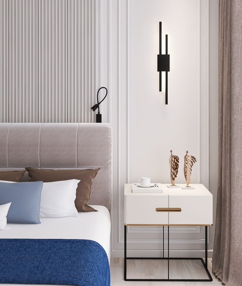 3-х комнатная квартира 90 м2 для семьи с двумя детьми в современном стиле