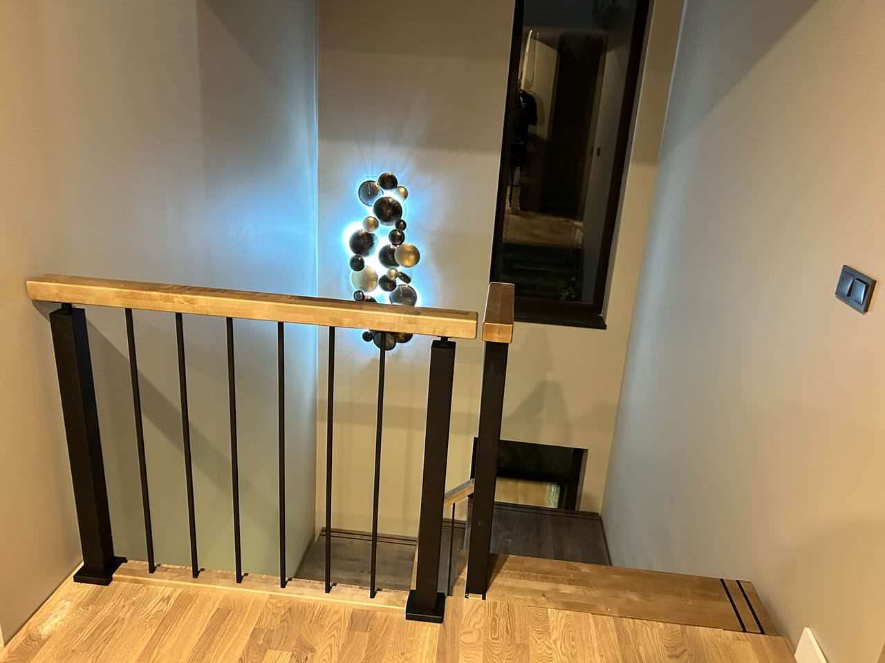 Лестница на 4х косоурах