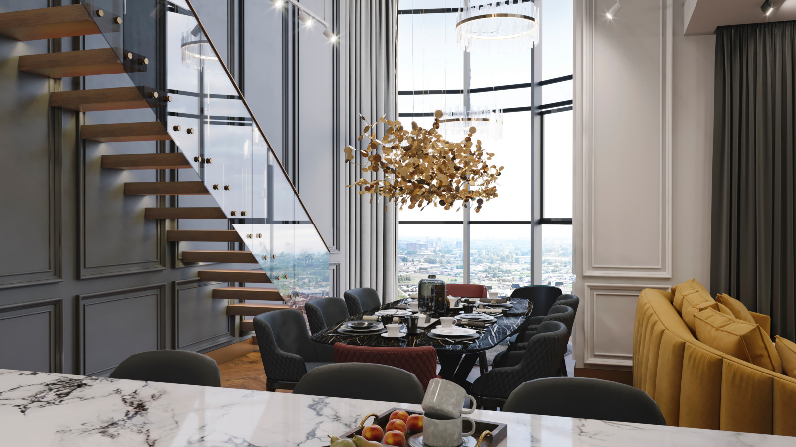 Квартира с антресолью