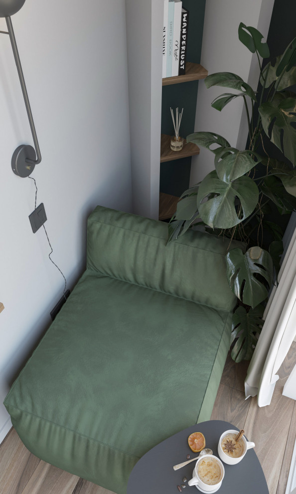 Проект двухкомнатной квартиры #urban_inspiration