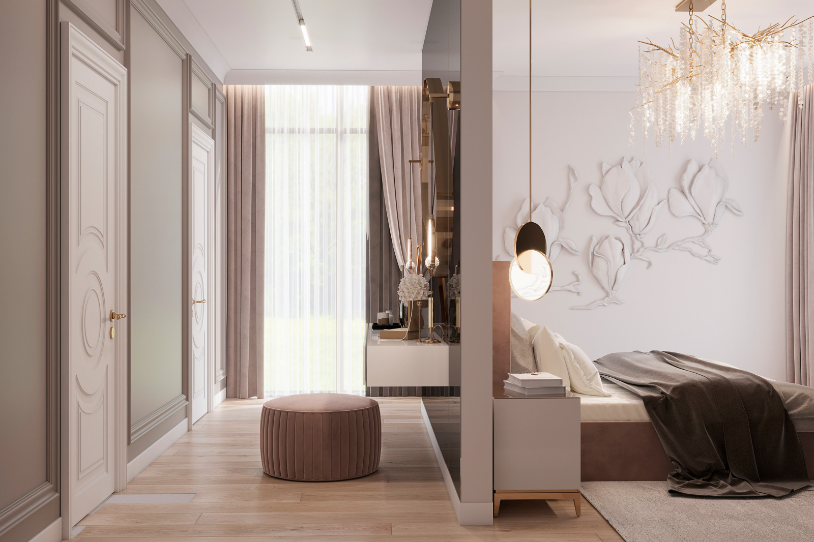 Дизайн-проект загородного дома 239 м2 в Воронеже