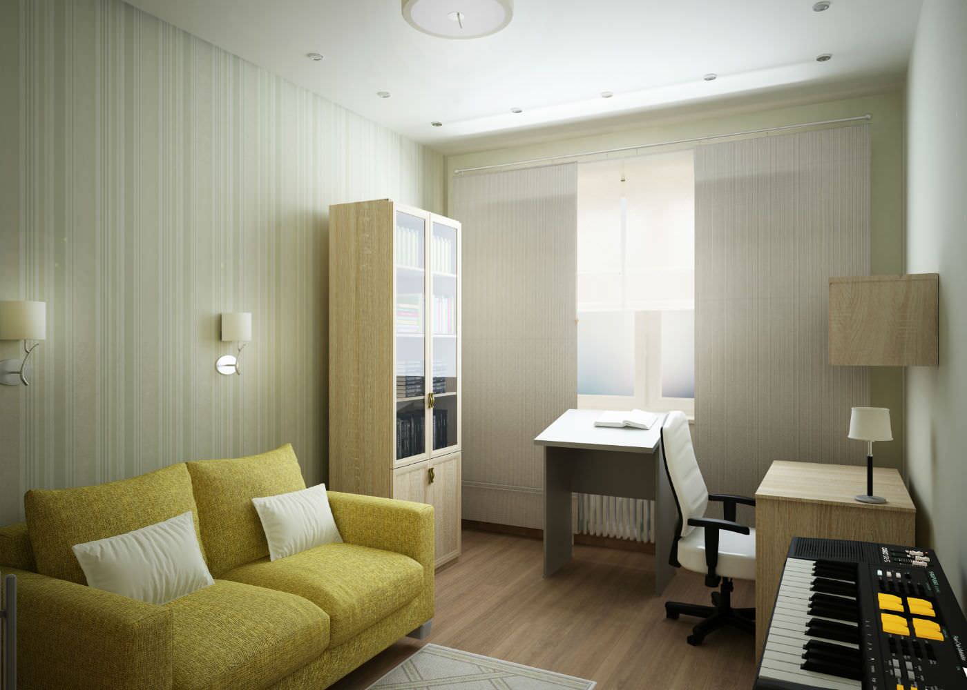 Дизайн-проект квартиры "Солнечный"