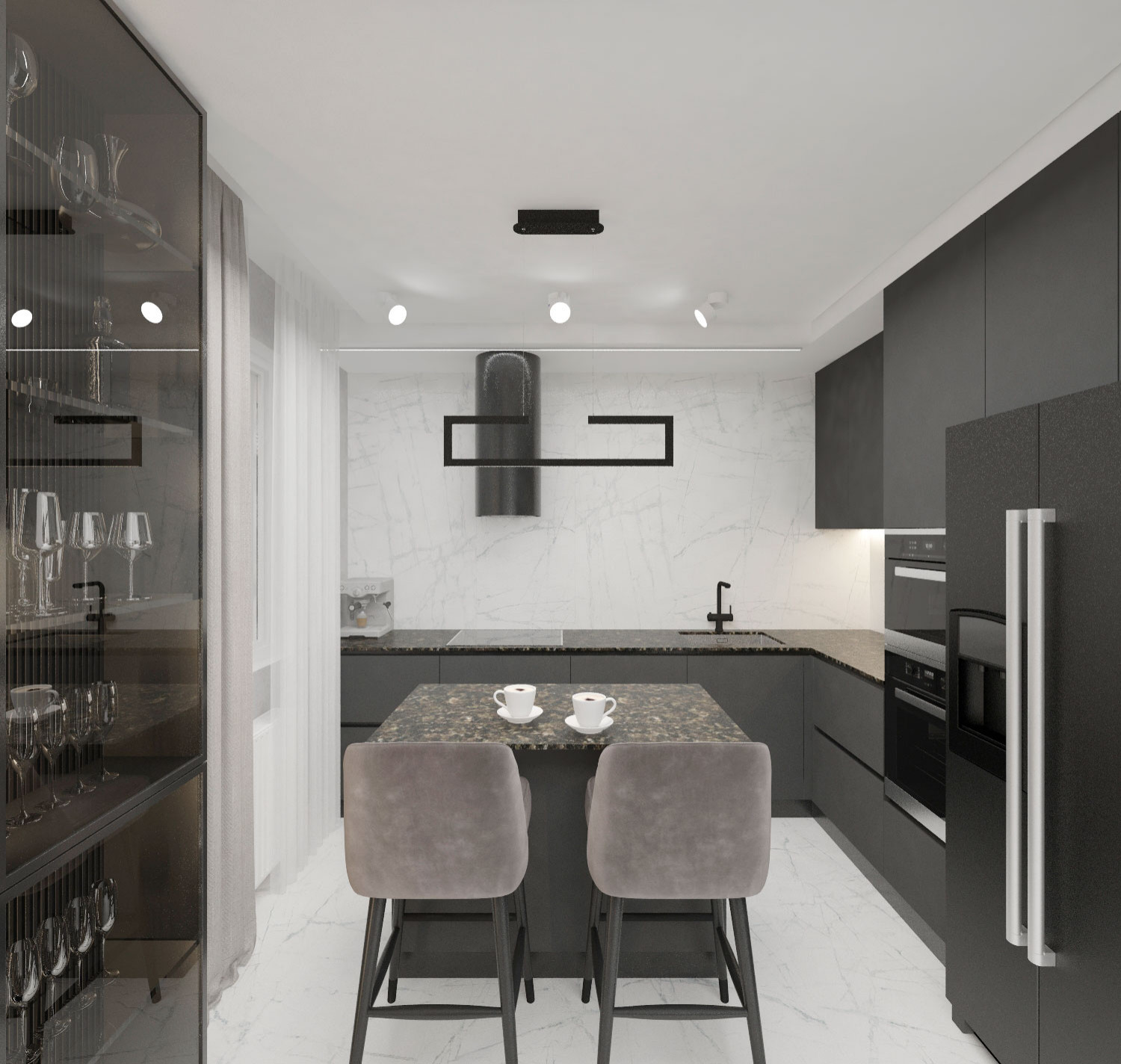 Квартира ЖК Театральный, 83 м2