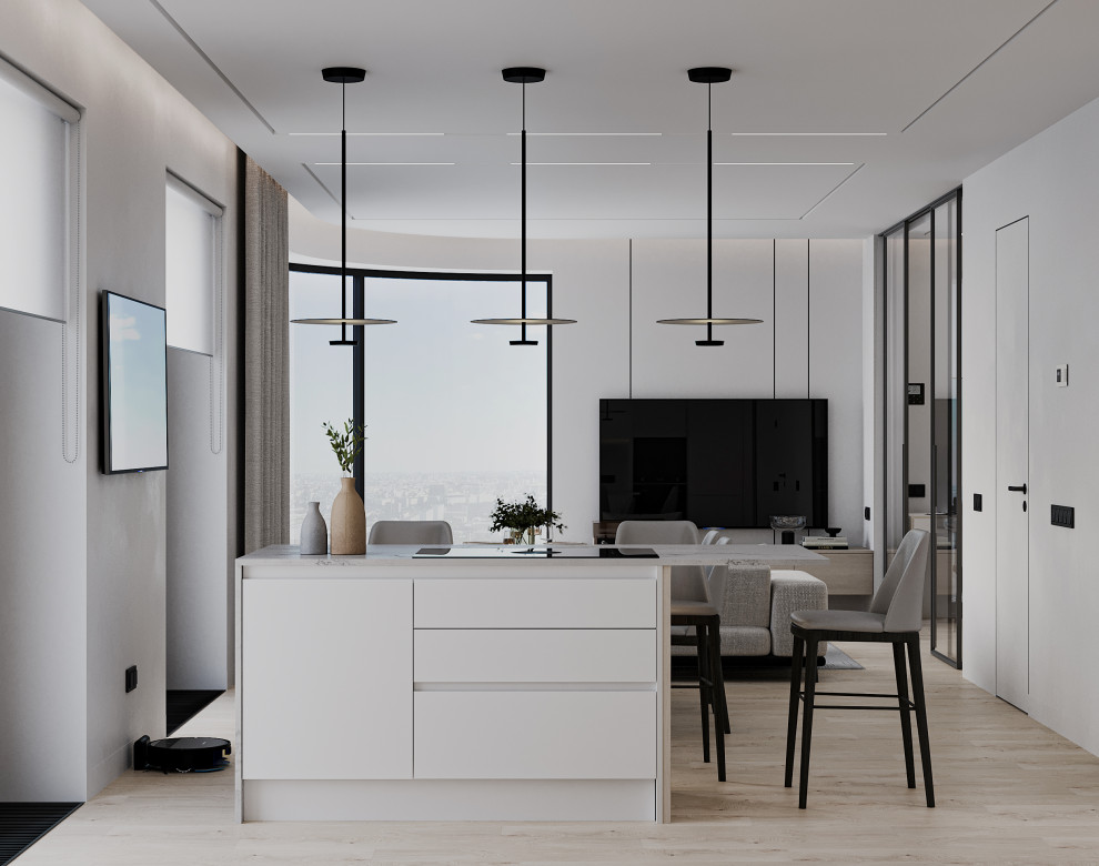 Проект оформления интерьера квартиры 90 кв.м.