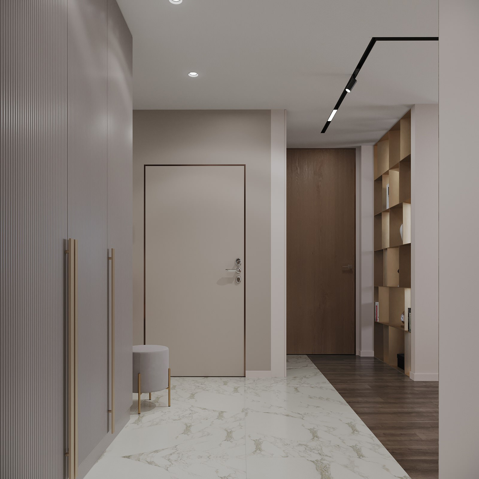 Проект гостиной в ЖК "Фили Сити"