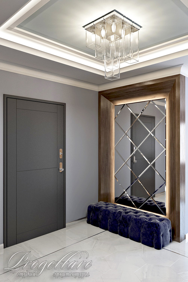 Загородный дом с двухсветной гостиной