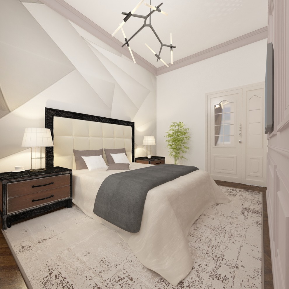 Дизайн спальни "Грани"