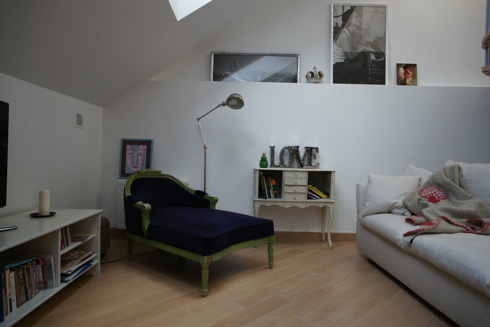 Мансарда художницы