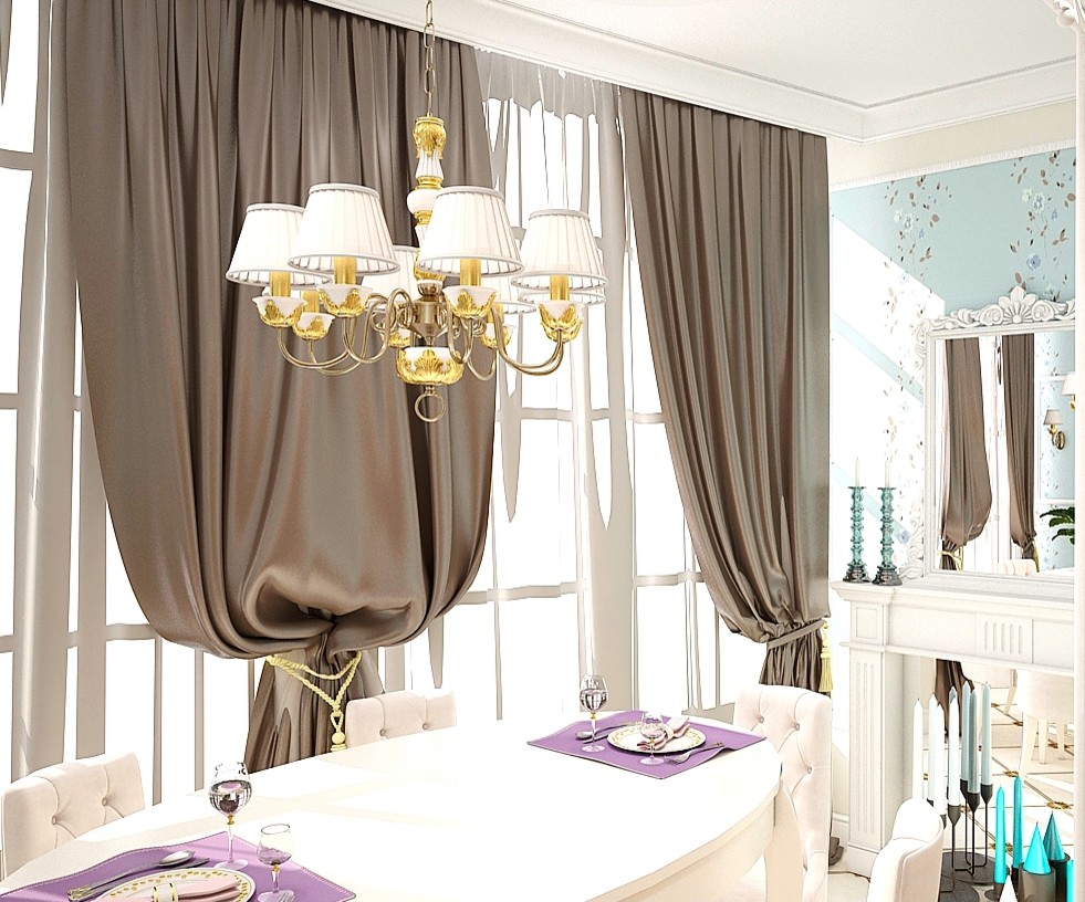 Обложка проекта: Кухня - столовая