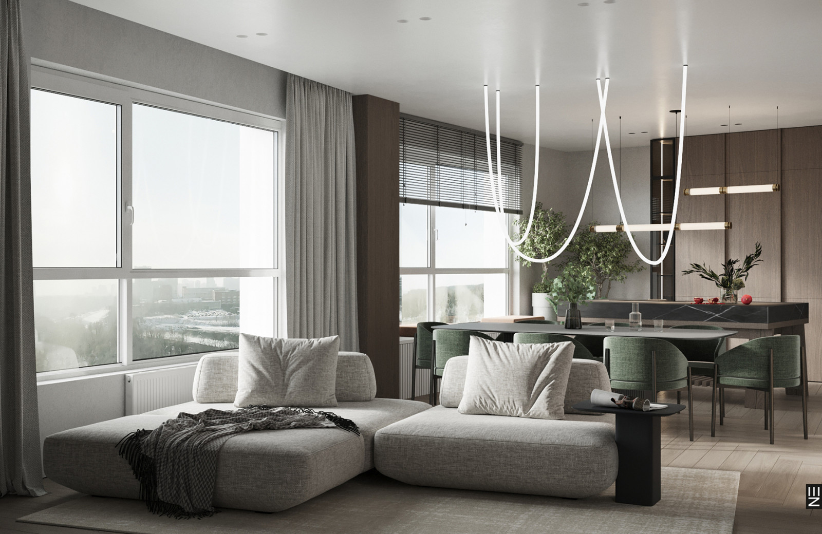 Обложка проекта: ЖК Клевер парк для Дмитрия и Виктории