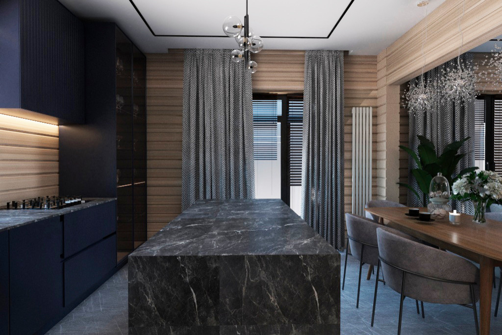 Дом из бруса в ЭКО стиле