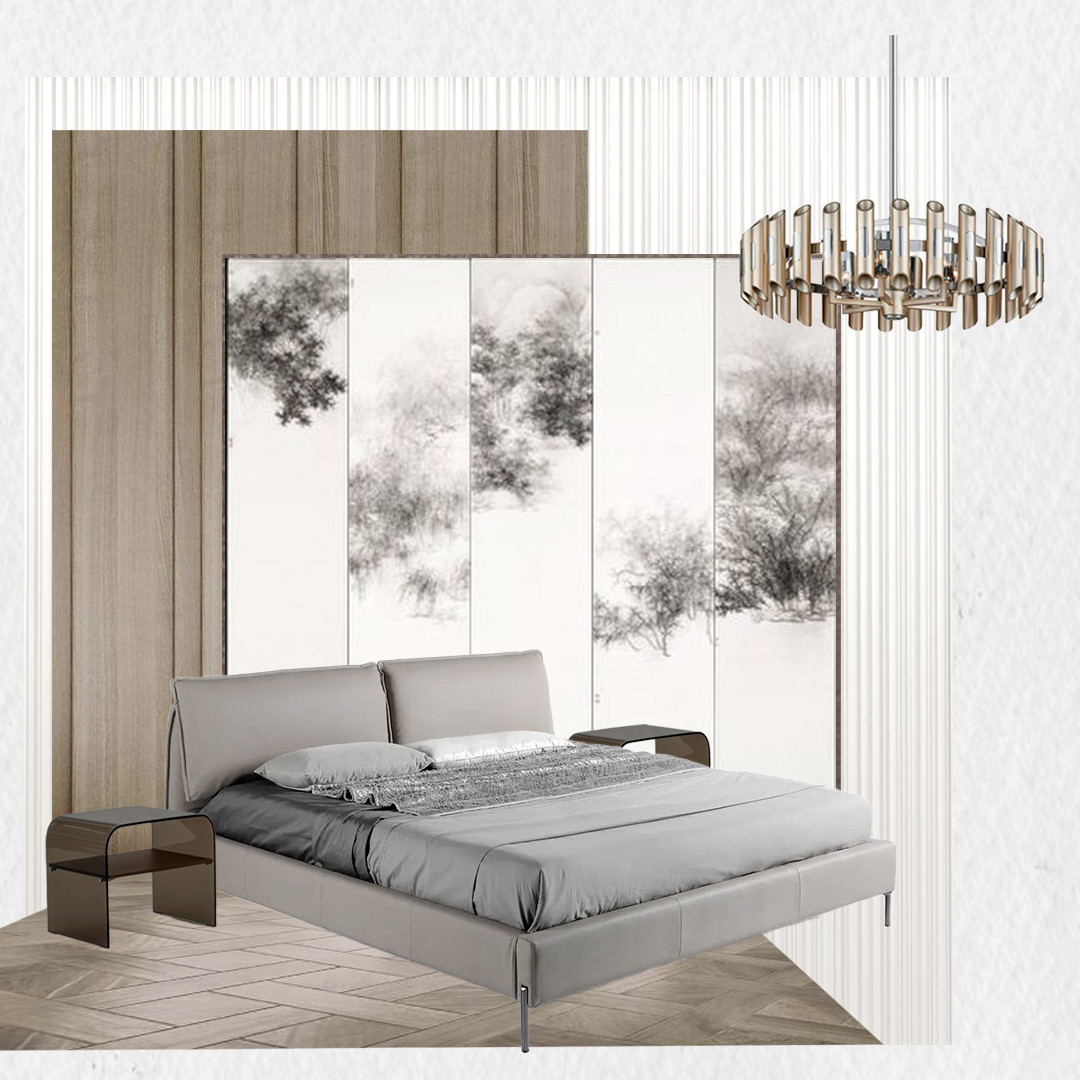 Загородный дом, концепт-коллажи