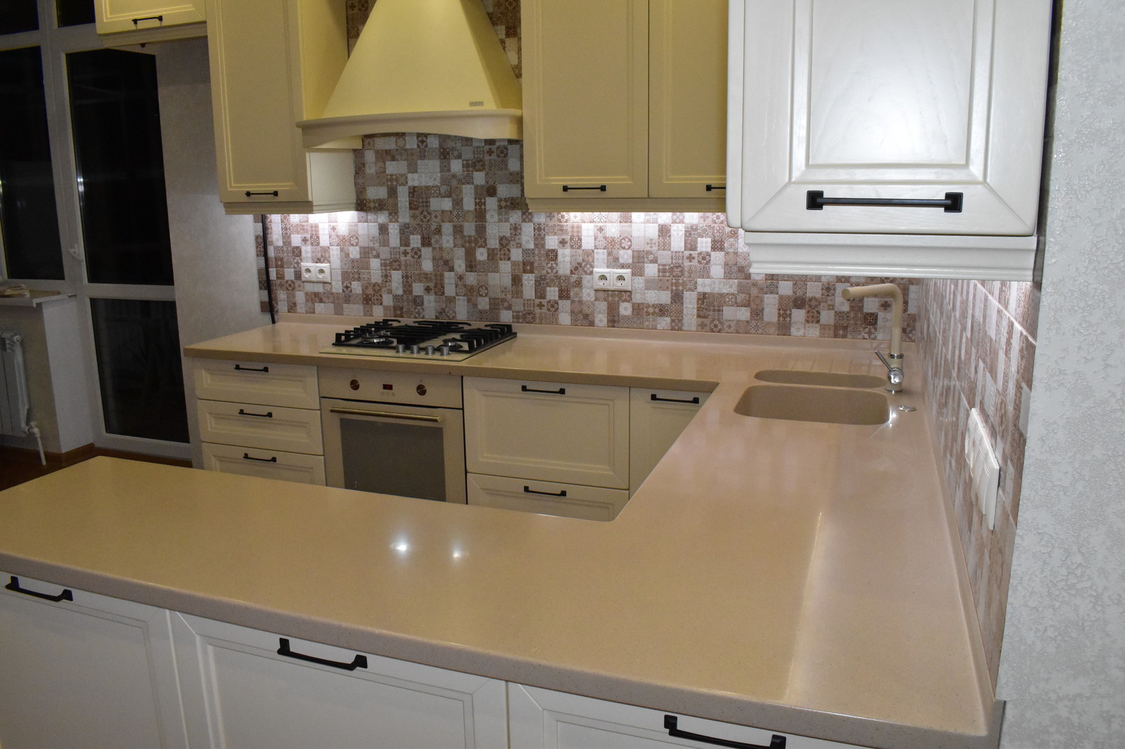 Кухня Сицилия из массива дуба