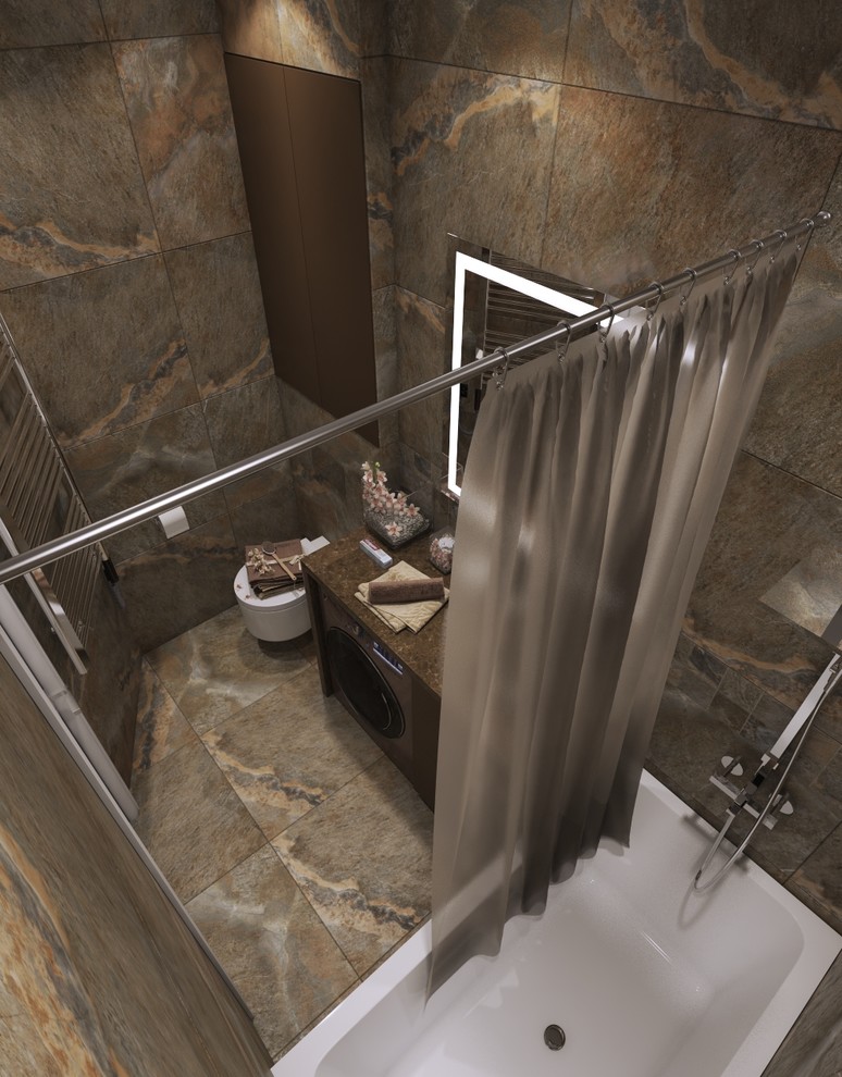 Проект 2-комнатной квартиры для молодой девушки