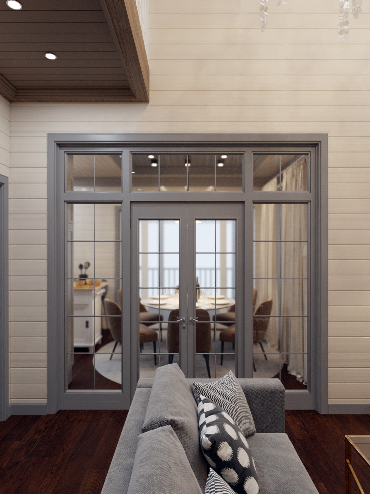 Дизайн-проект каркасного дома в Московской области