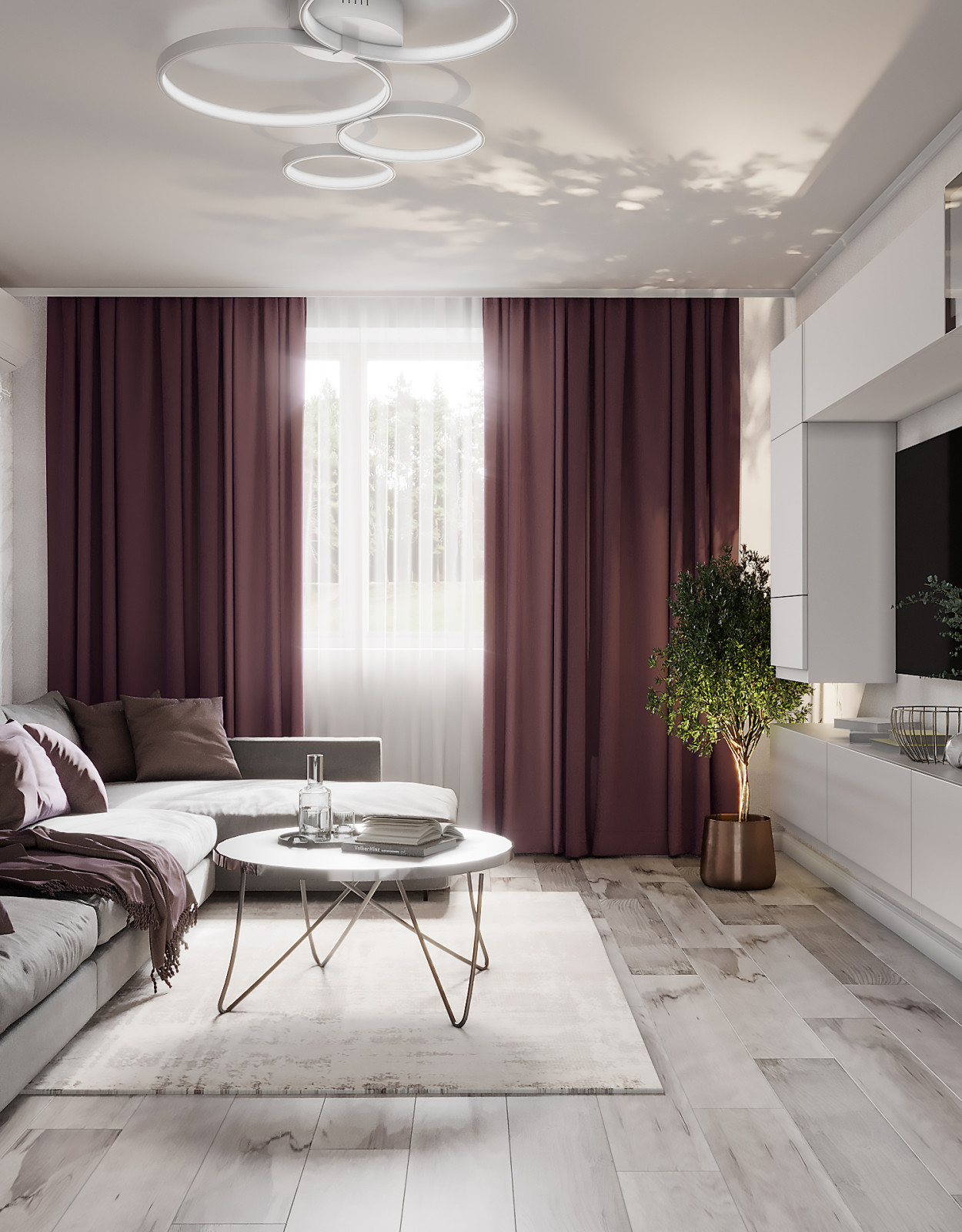 Квартира в классическом стиле для семьи с детками