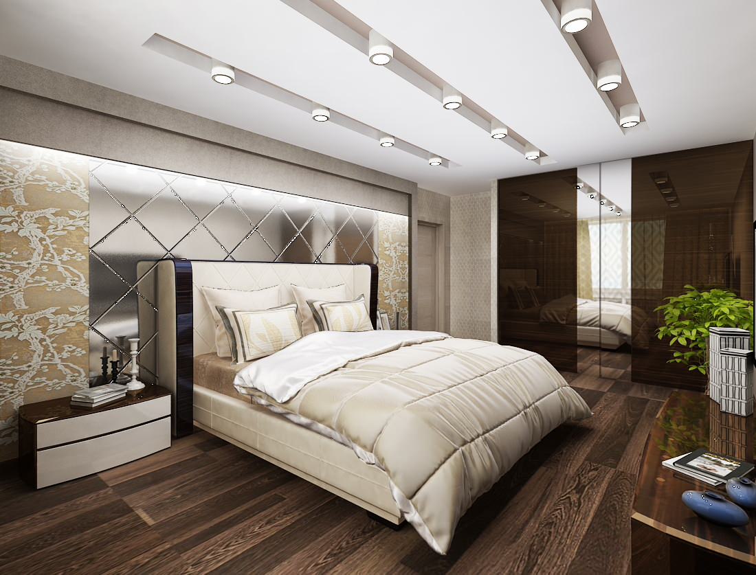 Проект интерьера квартиры в современном стиле, ул. Космонавтов, 105 м.кв.