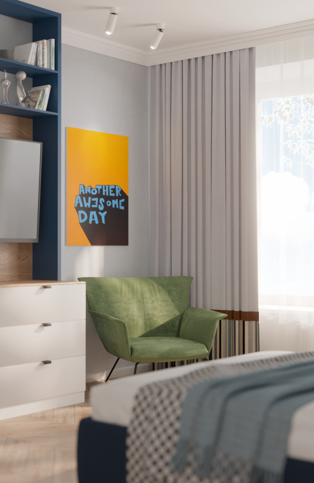 Дизайн интерьера двухэтажного дома 120 кв.м.