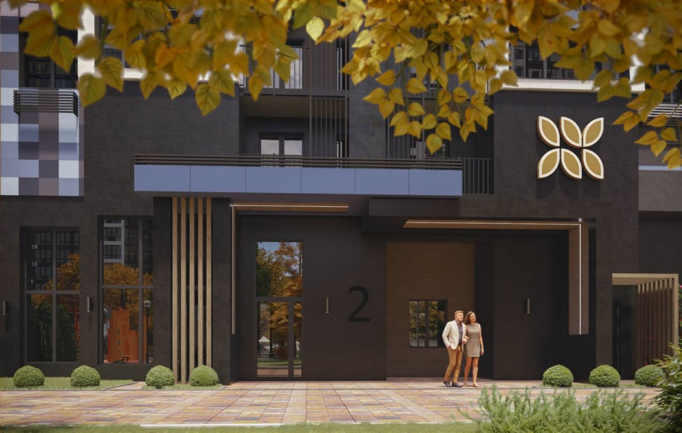 Обложка проекта: Фасад многоквартирного дома для ЖК Цветной Бульвар | Брянск