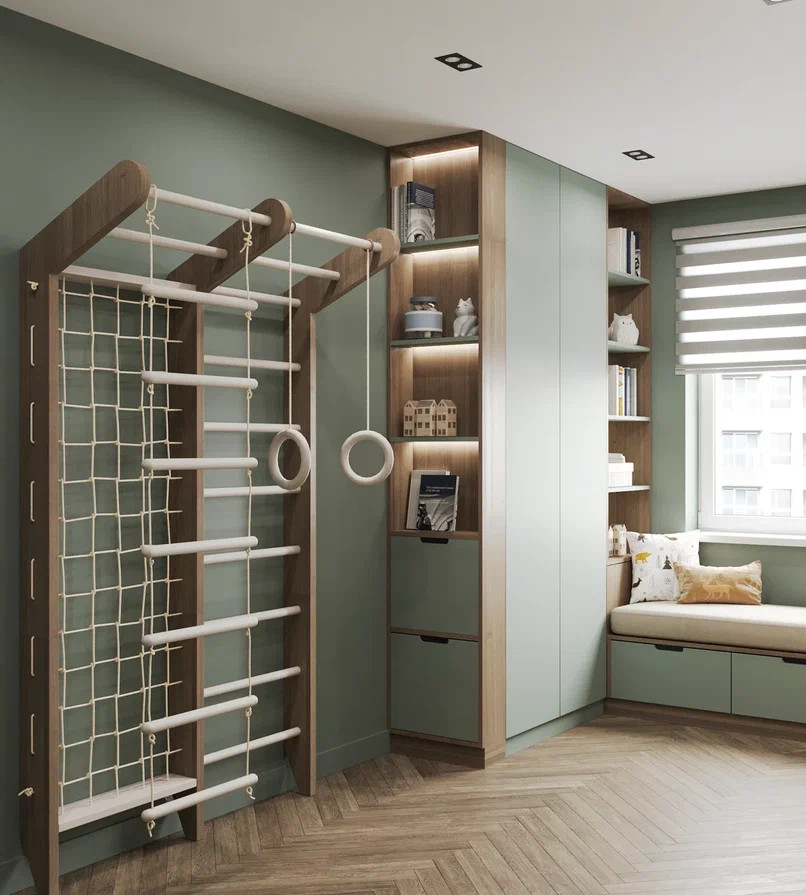 современный минимализм с элементами скандинавского  стиля