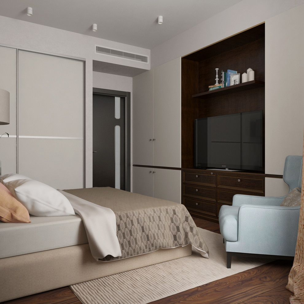 Дизайн-проект квартиры ЖК "Долина Сетунь", 63 кв.м