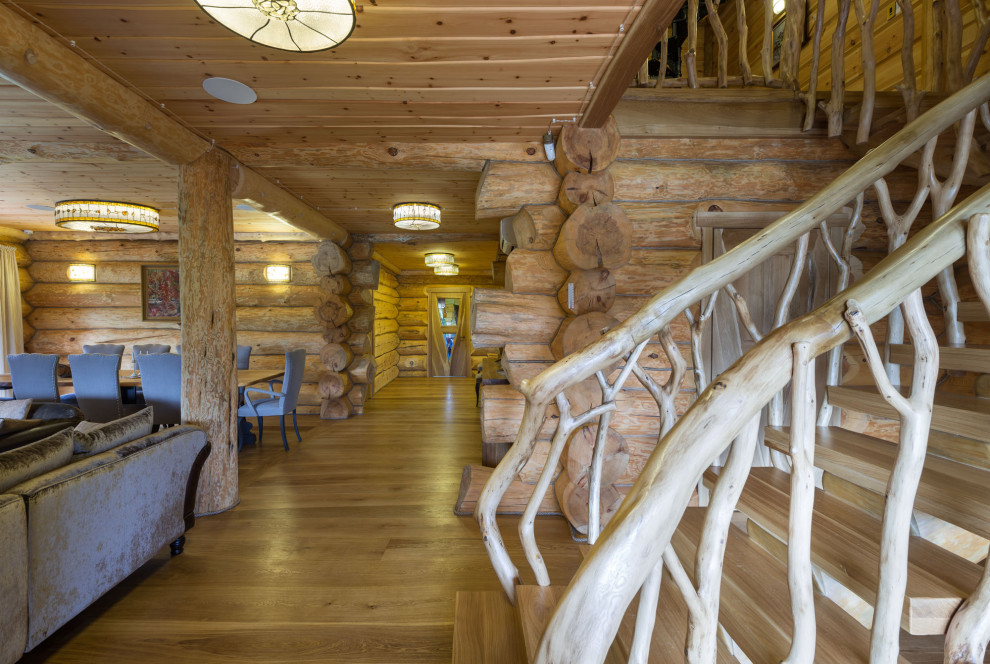 Дом в рустикальном стиле