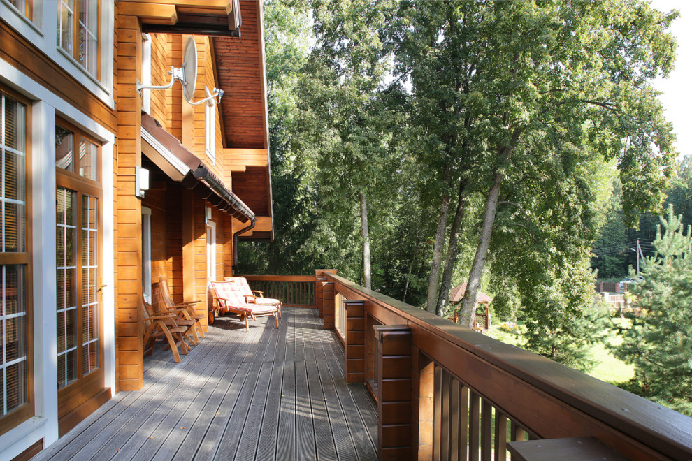 Терраса и дом