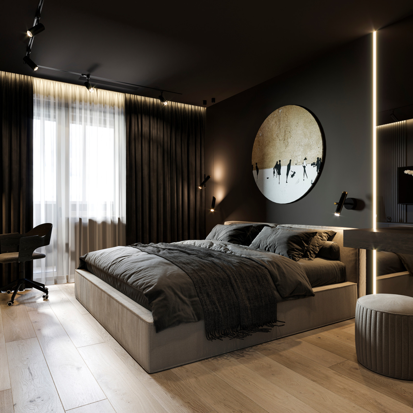 Дизайн-проект 3-комнатной квартиры в ЖК «Ты и Я»