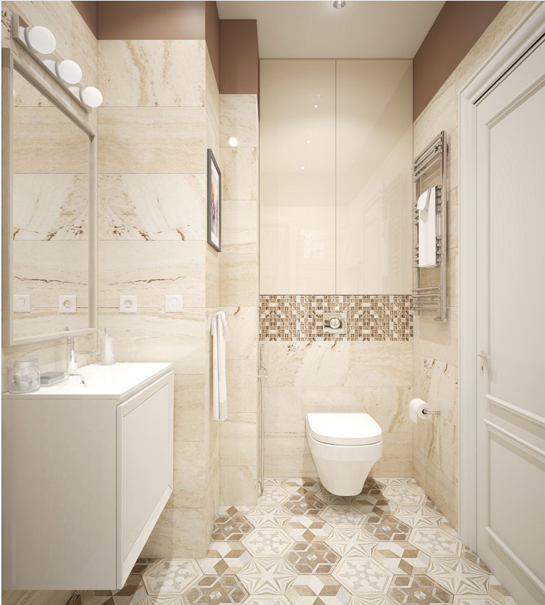 Квартира-студия в стиле 60х.