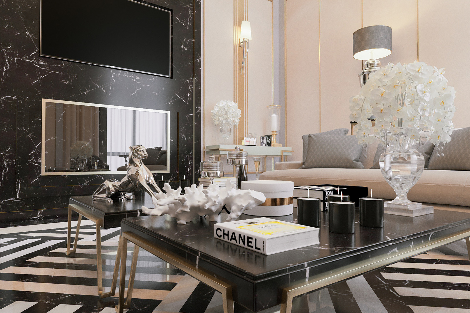 Дизайн проект особняка в Серебряном бору