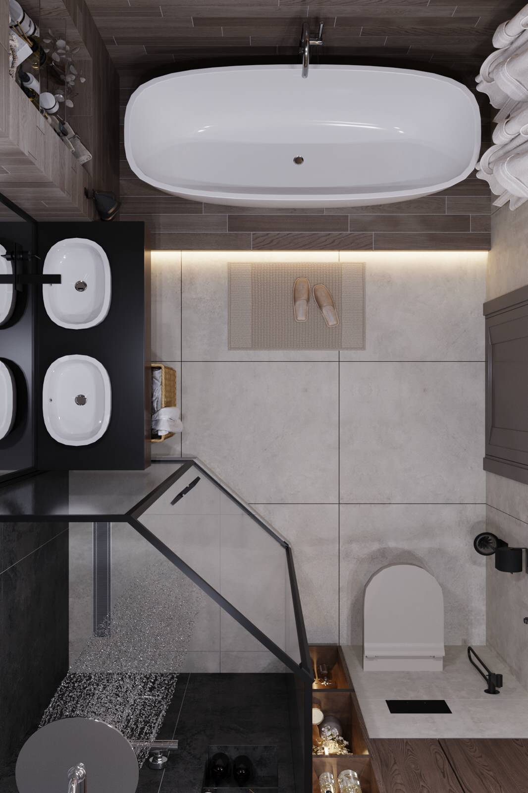 Таун- хаус в стиле Контемпорари