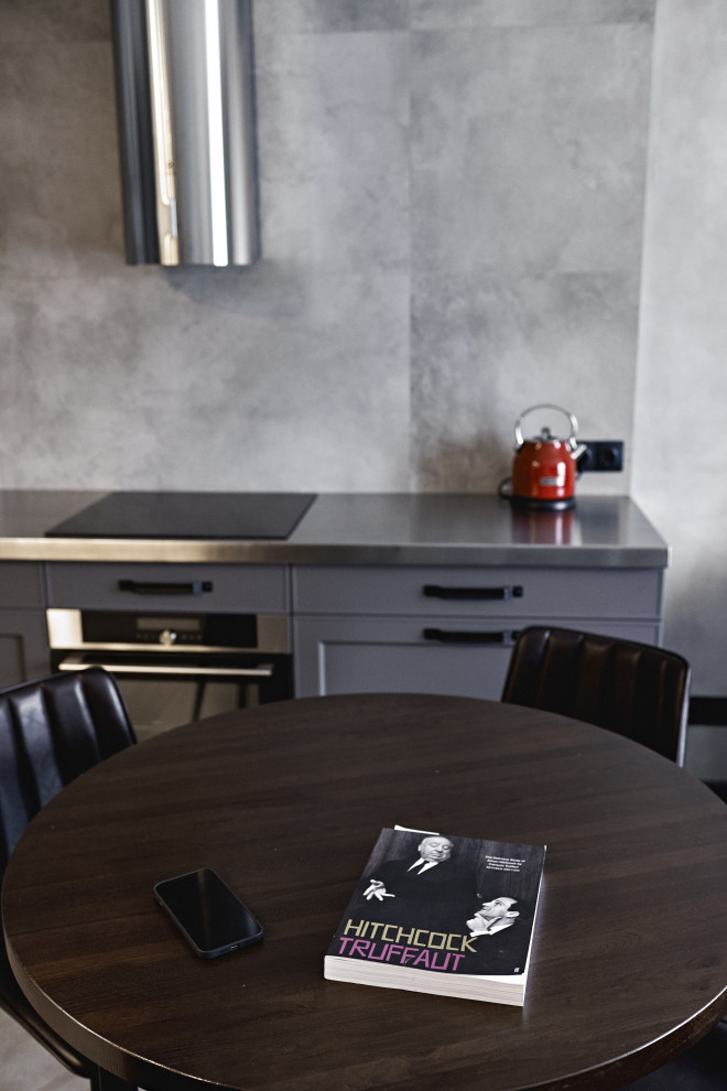 Обеденная зона в гостиной