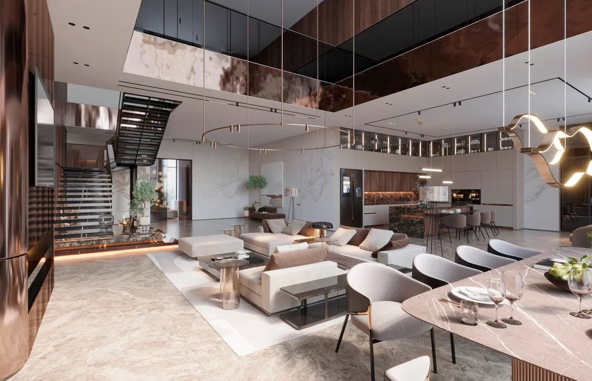 Утонченный дом в стиле Шато