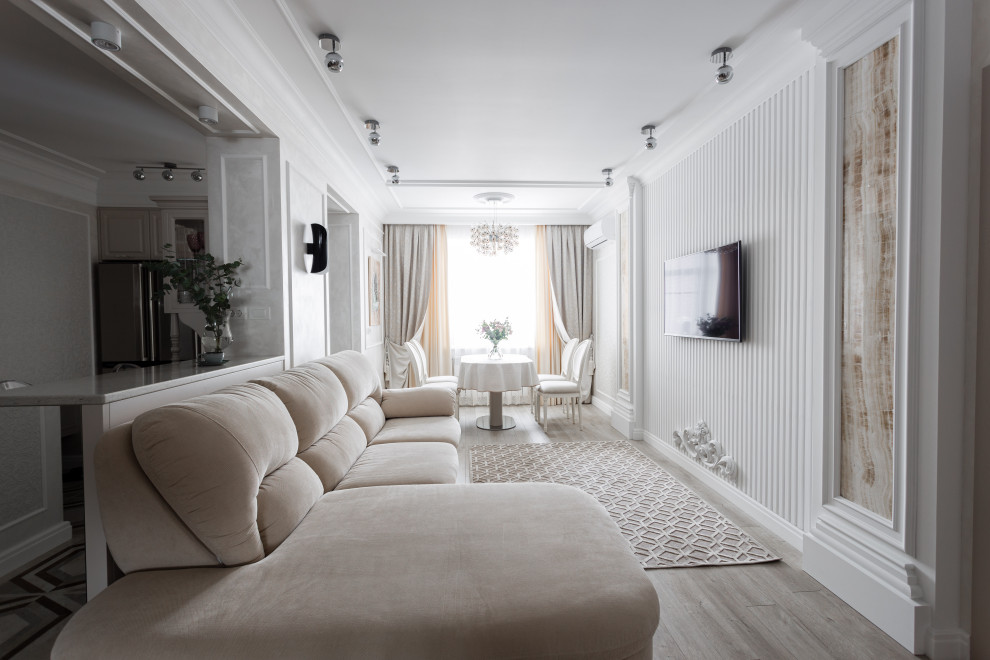 Интерьер в цвете экрю-гармония внутреннего мира. Квартира 7