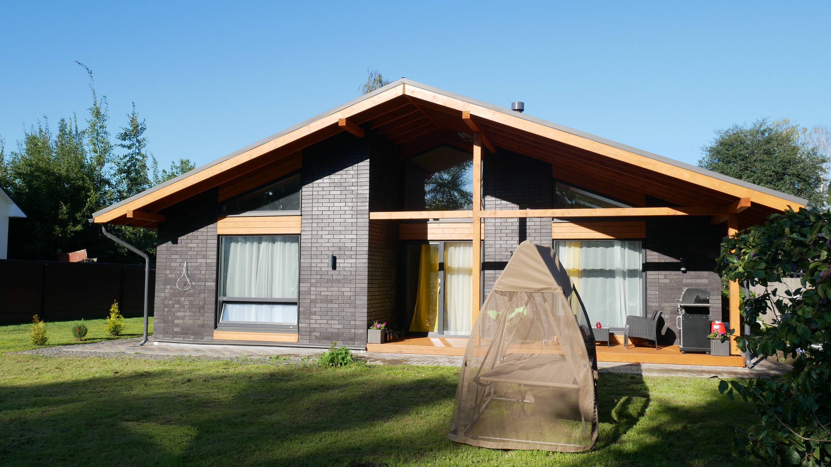 Семейный одноэтажный дом