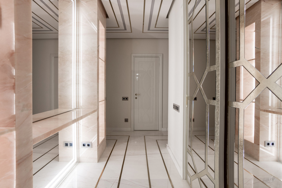 Ремонт квартиры в ЖК "Рассказово", 68 кв.м. в стиле ар-деко