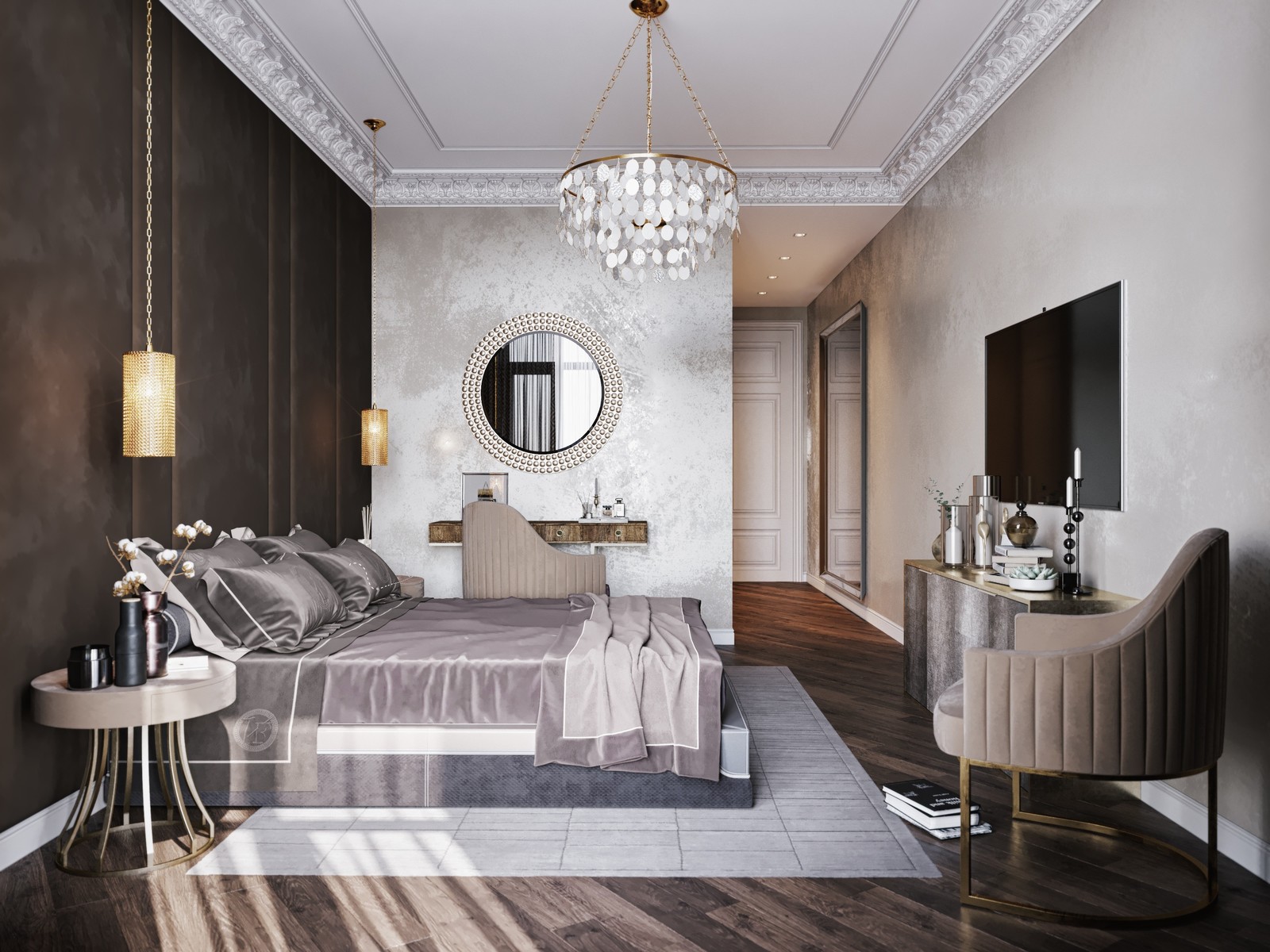 КВАРТИРА В СТИЛЕ ЭКЛЕКТИКА В ЖК BALCHUG RESIDENCE