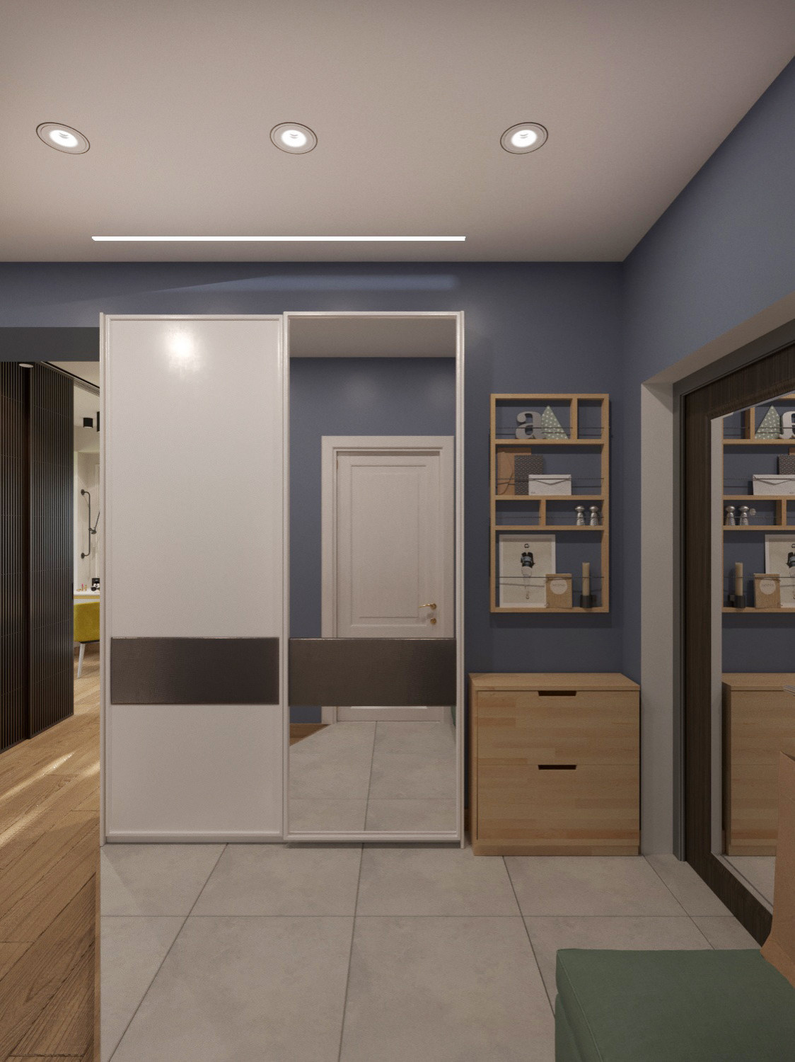 Перепланировка 2х-комнатной квартиры в Южно-Сахалинске