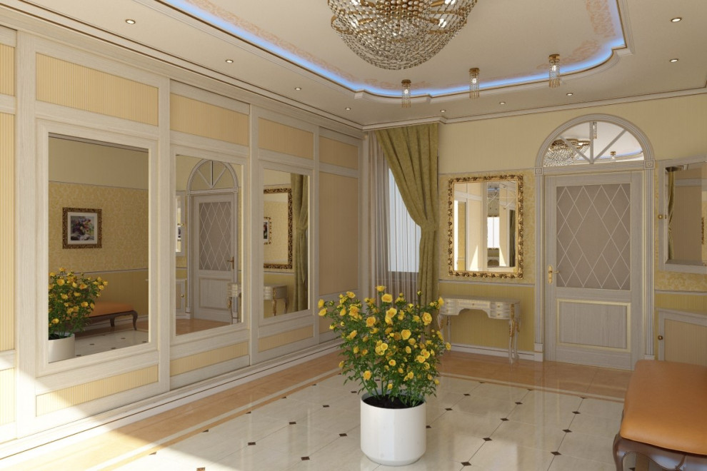 интерьер коттеджа