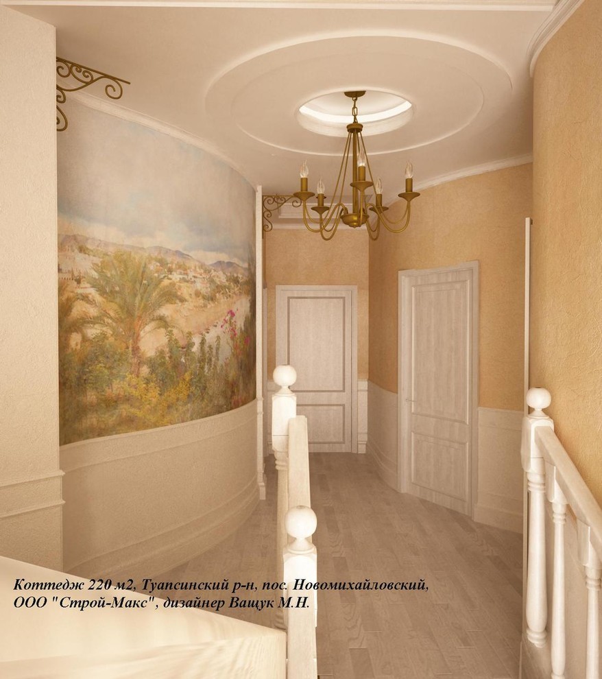 Разработка дизайн проекта коттеджа 220 м2