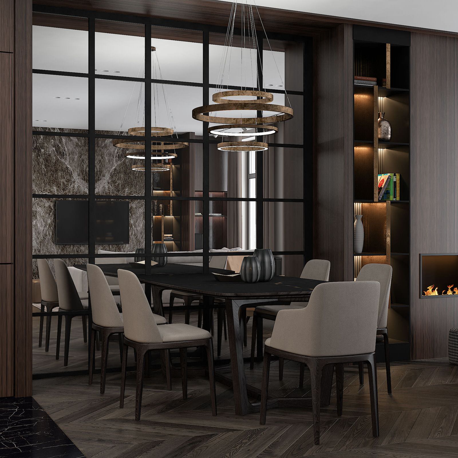 Дизайн проект квартиры 78м2 ЖК "Резиденция Композиторов"