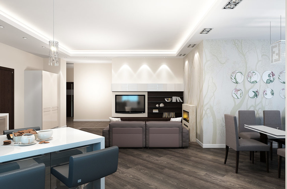 «Кофе со льдом» квартира в городе 140 кв.м